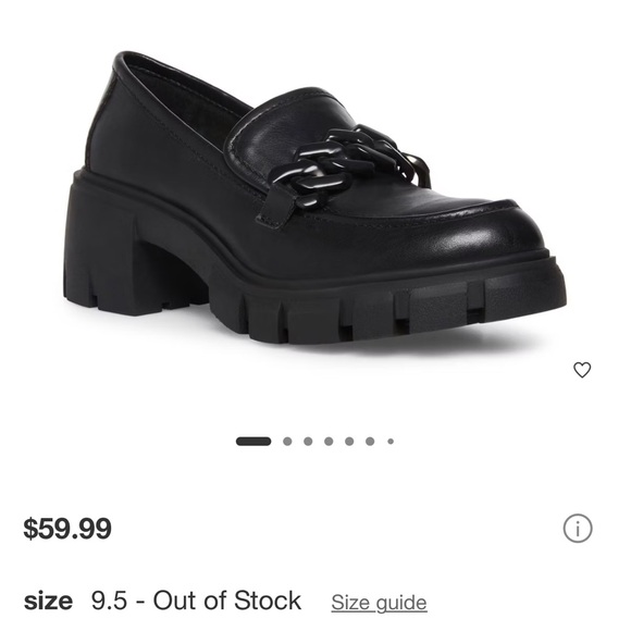 Madden Girl Black Hoxton Loafers - Picture 5 of 5